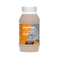 Absorbant huiles et hydrocarbures, fioul AB830 Bidon de poudre absorbante 1L de marque OUTIFRANCE , référence: B9662700