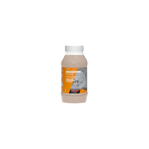 Absorbant huiles et hydrocarbures, fioul AB830 Bidon de poudre absorbante 1L - OUTIFRANCE 