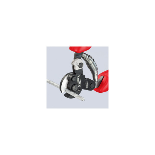 Coupe-câbles acier 95.62.160SB 160 mm Acier Ø4 mm / Elec. Ø6 mm 175 g - KNIPEX 