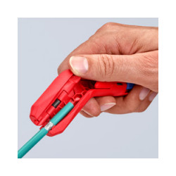 Outil a degainer / denuder universel 'ergostrip' 16.95.02SB Outil à dégainer / dénuder pour gaucher Ø8 à 13 mm - KNIPEX 