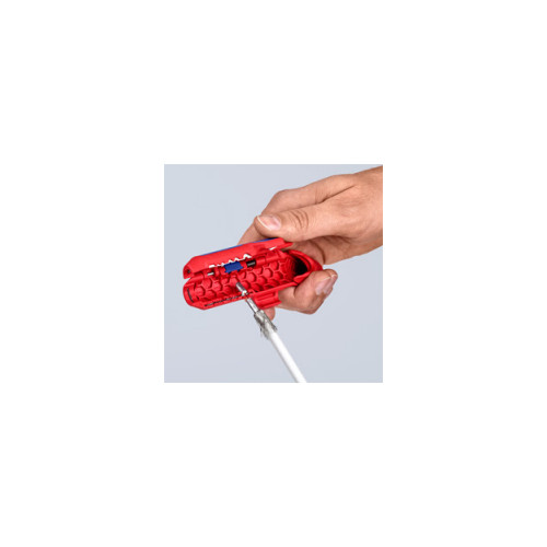 Outil a degainer / denuder universel 'ergostrip' 16.95.02SB Outil à dégainer / dénuder pour gaucher Ø8 à 13 mm - KNIPEX 