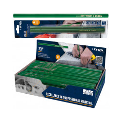 Crayons de macon 30 cm 3 crayons 300 mm de marque LYRA, référence: B9669700