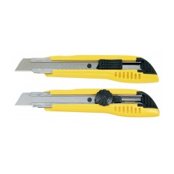 Cutter 'endura' Présentoir 40 cutters 18 mm autobloquants de marque TAJIMA, référence: B9673000