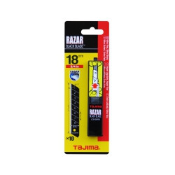 Lame de cutter razar black Distributeur de 10 lames 9 mm - TAJIMA
