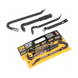 Lot de 4 outils d'arrache / demolition Lot de 4 outils démolition de marque ROUGHNECK, référence: B9676300