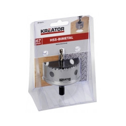 Scies cloche bi-metal hss Scie cloche Ø 22 mm - Kreator