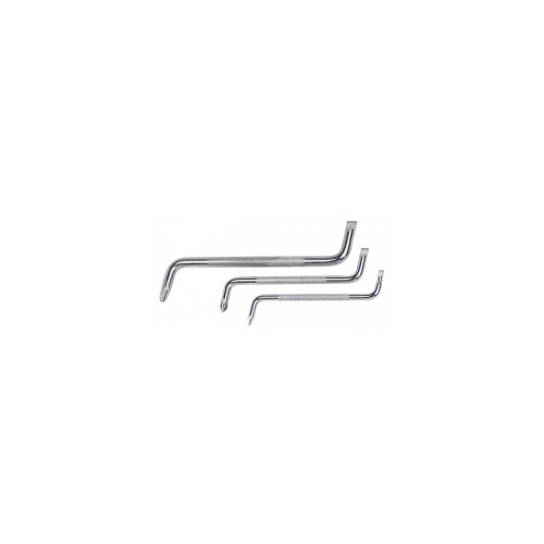 Tournevis coudes Jeu de 3 tournevis : Plat 3 - Pz0 / Plat 5 - Pz1 / Plat 6 - Pz2 - Kreator