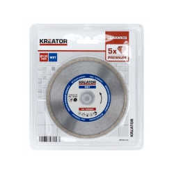 Disques diamant carrelage, faïence 1 disque 180 mm 22,2 mm 2,2 mm - Kreator