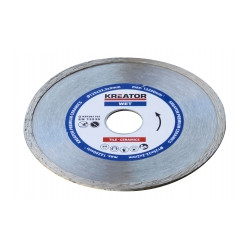 Disques diamant carrelage, faïence 1 disque 200 mm 25,4 mm 2,4 mm de marque Kreator, référence: B9678900
