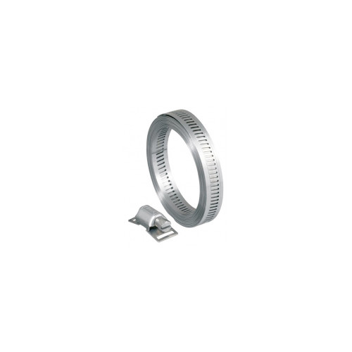 Colliers de serrage extra longs 30 têtes de serrage pour bande 8 mm - acier inox W4 - OUTIFRANCE 