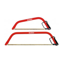 Scie a bûches renforcee avec garde-main Scie à bûches renforcée avec protège-main 760 mm de marque TECHMAN, référence: J9612600