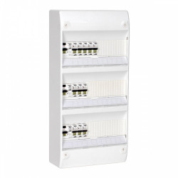 Tableau électrique prééquipé 3 rangées 39 modules DOMOLEC de marque DOMOLEC, référence: B9506200