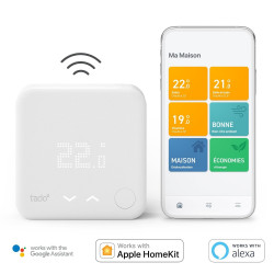 Thermostat connecté et Intelligent Sans Fil Kit V3+ TADO de marque TADO, référence: B9509200