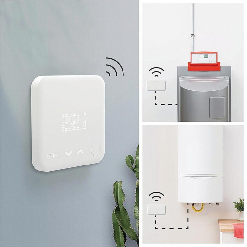Thermostat connecté et Intelligent Sans Fil Kit V3+ TADO - TADO