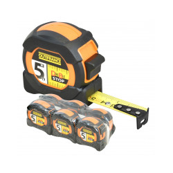 Pack de 6 mesures 'double-stop' 5 m 19 mm de marque OUTIFRANCE , référence: B9585100