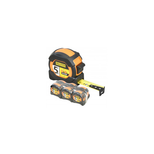 Pack de 6 mesures 'double-stop' 5 m 19 mm - OUTIFRANCE 