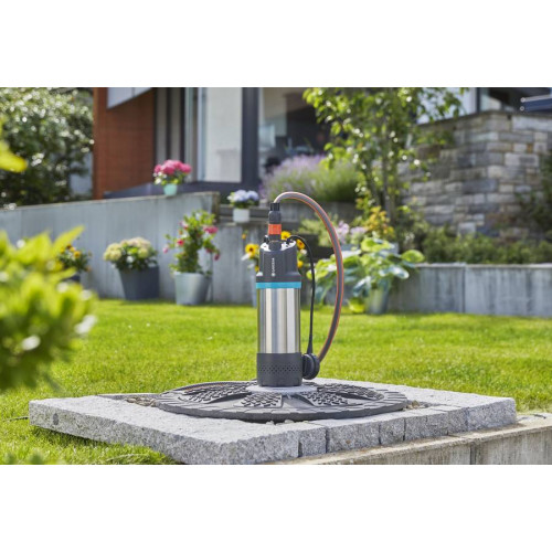 Pompe immergée 5900/4 inox - Aspiration puissante et silencieuse pour puits et forages - GARDENA