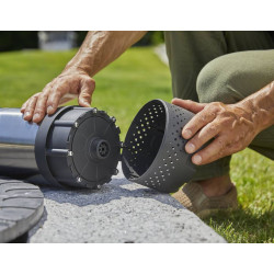 Pompe immergée 5900/4 inox - Aspiration puissante et silencieuse pour puits et forages - GARDENA