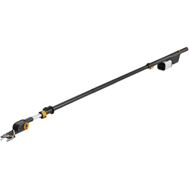 Coupe branche télescopique outil seul à batteries amovibles 12V 4 Ah portée 6m diam. de coupe 32mm tête réglable 230°