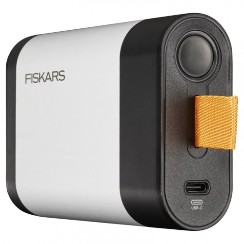 Batterie 12V-4Ah pour sécateurs ou coupe-branches à batterie Fiskars. Powerbank . Cable USB-C inclus. - FISKARS