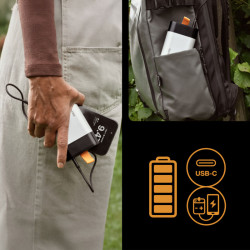 Batterie Fiskars 12V-4Ah x2 pour sécateurs ou coupe-branches à batterie Fiskars. Powerbank . Cable USB-C inclus. - FISKARS