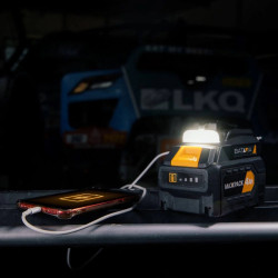 Chargeur USBA - Maxxpack 18V - avec torche LED intégrée - Batavia