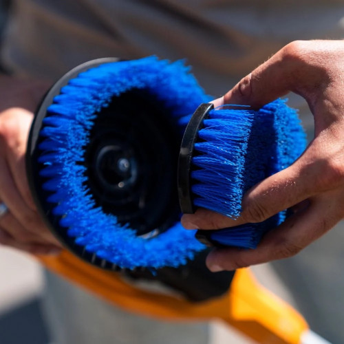 Brosse motorisée télescopique sans fil - Twin Brush Fixxpack - vendue sans batterie ni chargeur - Batavia