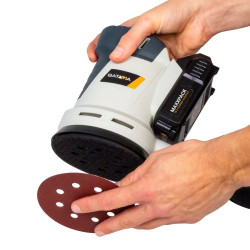 Ponceuse excentrique sans fil - Maxxpack 18V - Ø125 mm - vendue sans batterie ni chargeur - Batavia