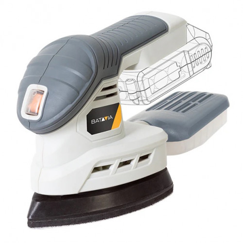 Ponceuse multifonction sans fil - Maxxpack 18V - vendue sans batterie ni chargeur - Batavia