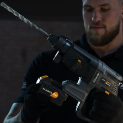 Marteau perforateur SDS+ Brushless sans fil - Maxxpack 18V - 4 fonctions - vendu sans batterie ni chargeur - Batavia