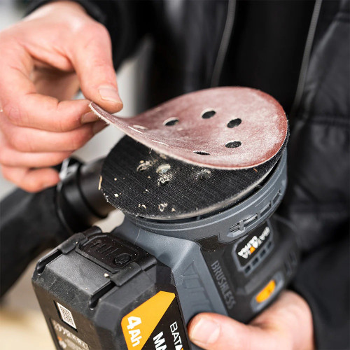 Ponceuse excentrique Brushless sans fil - Maxxpack 18V - 125 mm - vendue sans batterie ni chargeur - Batavia