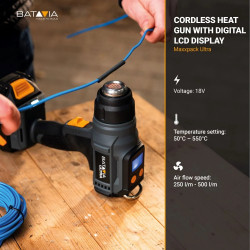 Décapeur thermique sans fil - Maxxpack 18V - avec écran LCD - vendue sans batterie ni chargeur - Batavia