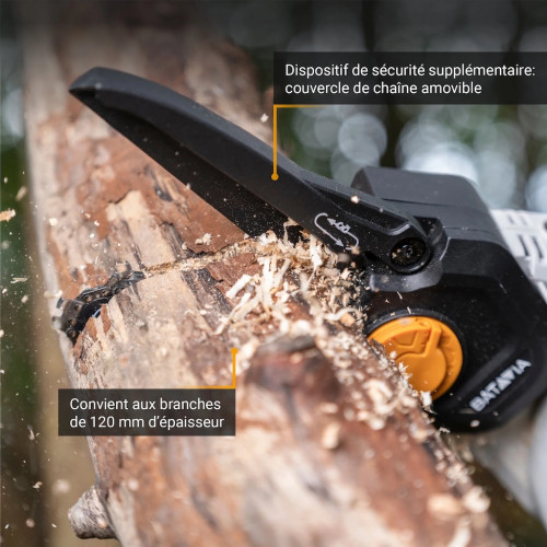 Élagueuse compacte sans fil - Nexxsaw V3 - Maxxpack 18V 6” - vendue sans batterie ni chargeur - Batavia