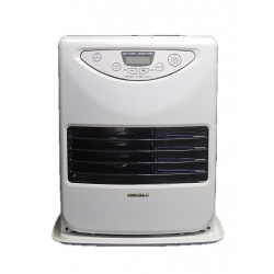 Poêle à pétrole électronique - 3018 blanc - 3000 W - programmable - thermostat - réservoir 5 L de marque Inverter, référence: B9692500
