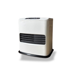 Poêle à pétrole électronique - SRE 302 blanc - 3000 W - programmable - thermostat - réservoir 4 L - Tosaï