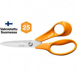 Ciseaux universels Fiskars Classic 18 cm – usage maison et bureau de marque FISKARS, référence: B9692900