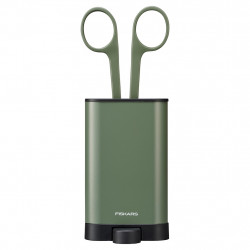 Ciseaux d’entretien pour plantes - avec support 17 cm - coupe plantes et fleurs - FISKARS