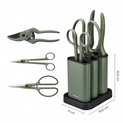 Lot de 3 outils de taille - avec pot - entretien des plantes et du jardin - FISKARS