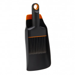 Pelle à terre avec brosse - 20,6 cm - rempotage et nettoyage des plantes de marque FISKARS, référence: J9694400