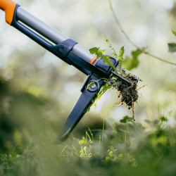 Arrache-mauvaises herbes télescopique - X-Series 1080510 - désherbage sans se baisser - FISKARS