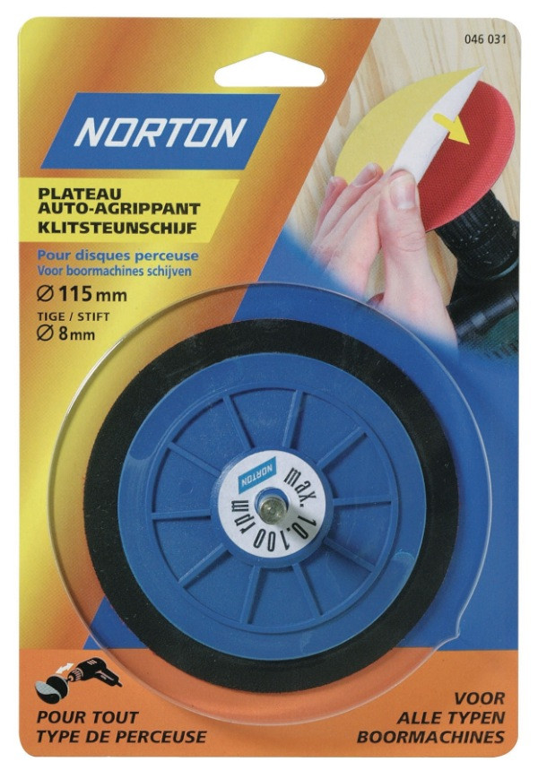 Plateau de ponçage Ø 125 mm pour perceuse