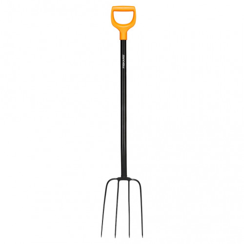 Fourche à compost - Solid 126 cm - retourner le compost et ameublir le sol - FISKARS