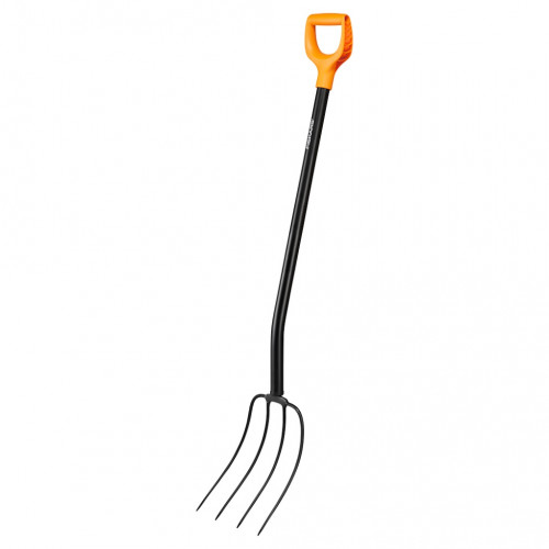 Fourche à compost - Solid 126 cm - retourner le compost et ameublir le sol - FISKARS