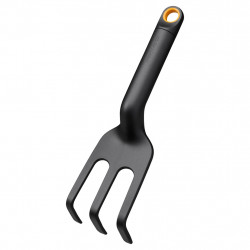 Griffe à fleurs - Solid 27,4 cm - décompacter la terre et désherber - FISKARS