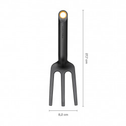Fourche à fleurs - Solid 27,7 cm - aérer la terre et désherber - FISKARS