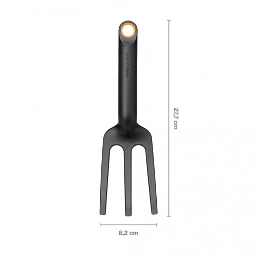 Fourche à fleurs - Solid 27,7 cm - aérer la terre et désherber - FISKARS