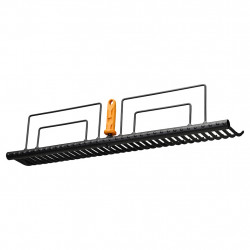 Râteau à gazon - OneClick 57 cm - ramassage feuilles et déchets de jardin - FISKARS