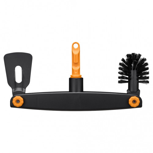 Nettoyeur de gouttières - OneClick 34,2 cm - grattoir et brosse réglables - FISKARS