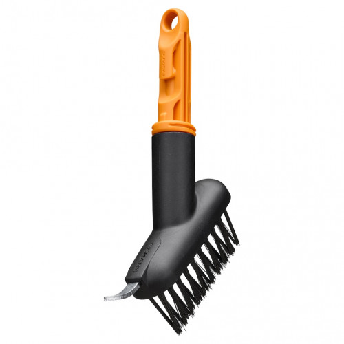 Brosse de nettoyage pour dalles - OneClick 13,3 cm - élimination mousse et mauvaises herbes - FISKARS