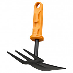 Binette double - OneClick 5 cm - désherber et ameublir les plates-bandes de marque FISKARS, référence: J9698100